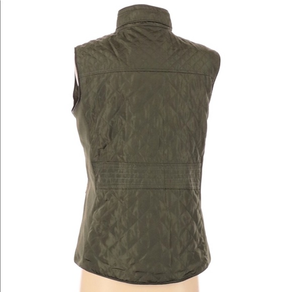 Cavalini small olive green hunting puffer vest - Picture 2 of 11